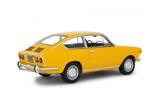 Fiat 850 SPORT COUPÈ 1968 gelb Laudoracing-Models 1:18 Resinemodell (Türen, Motorhaube... nicht zu öffnen!)